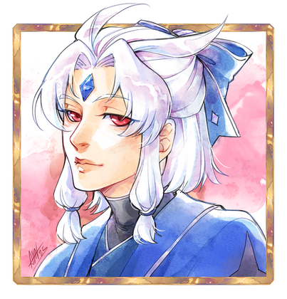 Watercolor Headshot